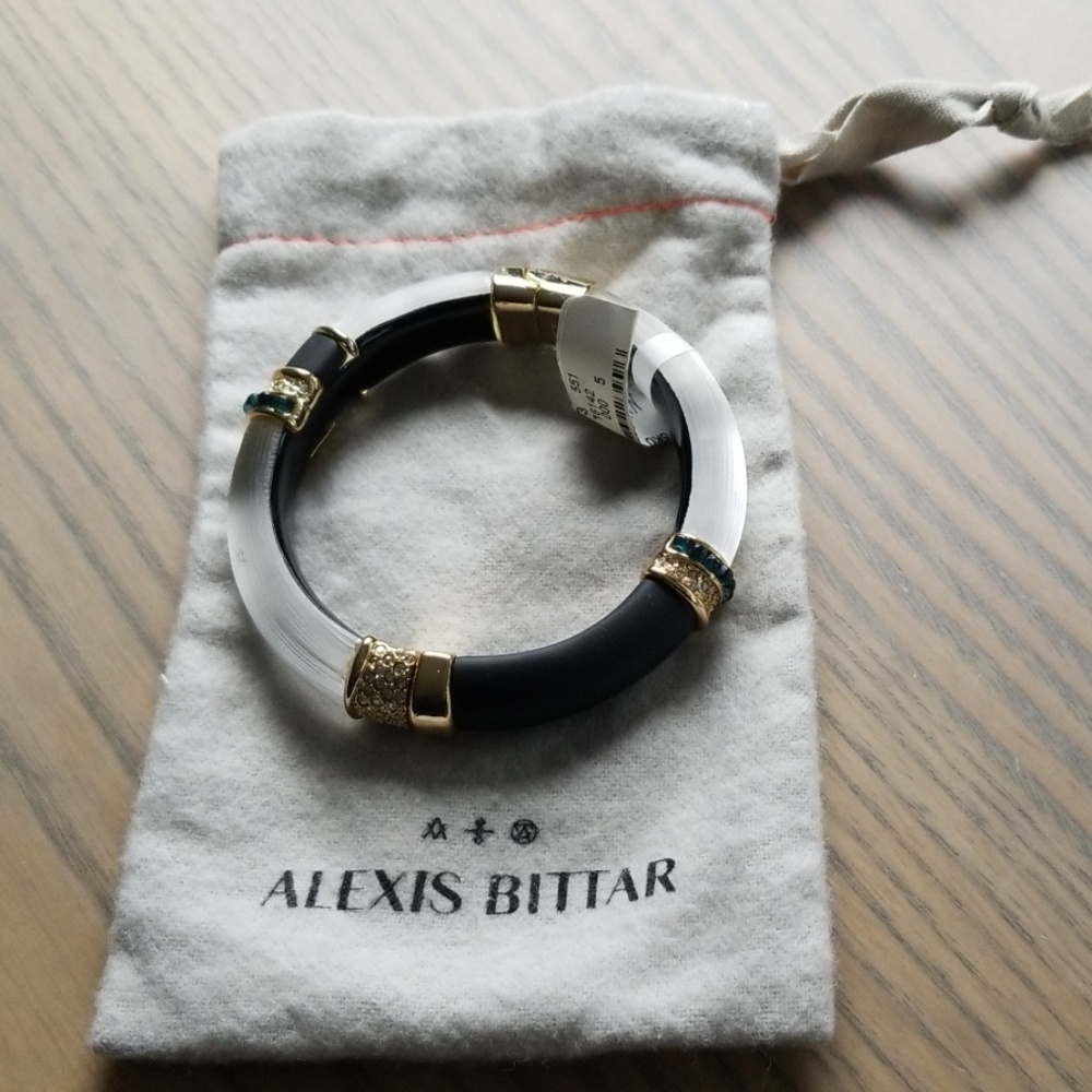 NWT ALEXIS BITTAR Segmented Hinge Bracelet